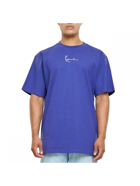 Karl Kani Karl Kani T-Shirt SMALL SIGNATURE 2 PACK ESSENTIAL TEE Niebieski Regular Fit