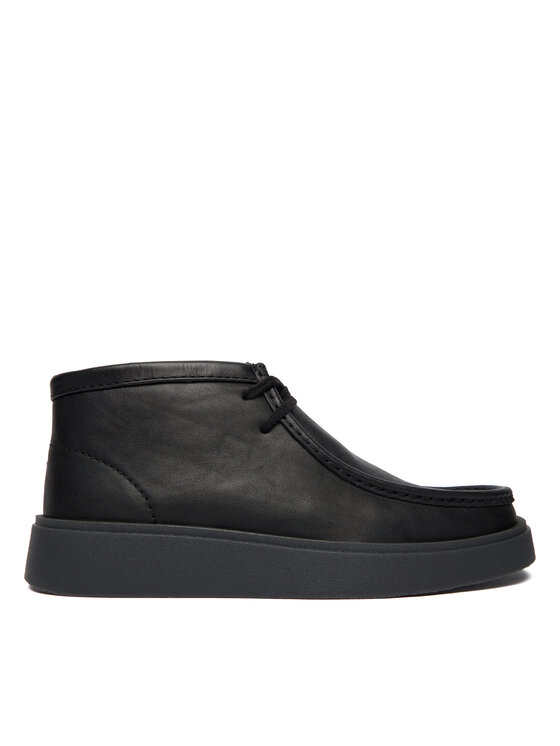 Clarks Clarks Šnurovacia obuv Torview Hi 26183440 Čierna