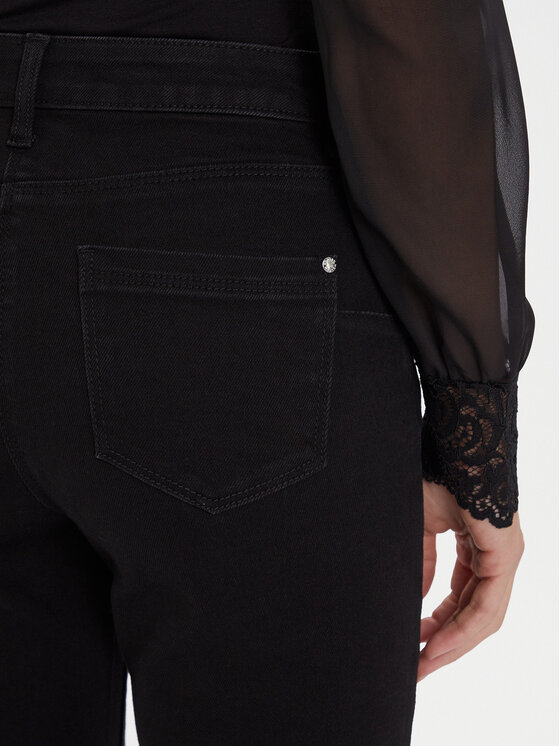 Morgan Morgan Stoffhose 252-PASCAL2 Schwarz Regular Fit
