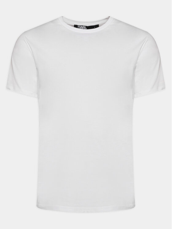 KARL LAGERFELD KARL LAGERFELD Set de tricouri﻿ 765000 500298 Alb Slim Fit