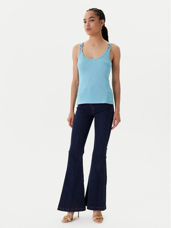 Morgan Morgan Top 251-DIDONI Turcoaz Slim Fit