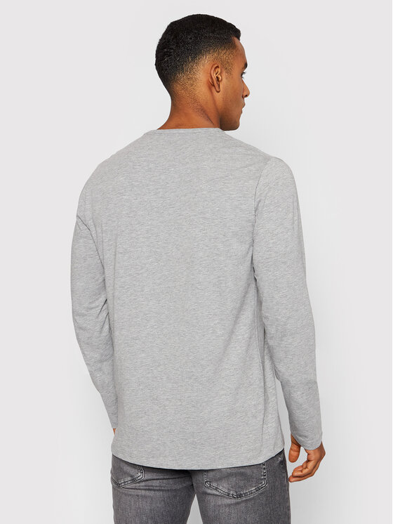 Pepe Jeans Pepe Jeans Longsleeve Original Basic 2 Long N PM508211 Szary Slim Fit