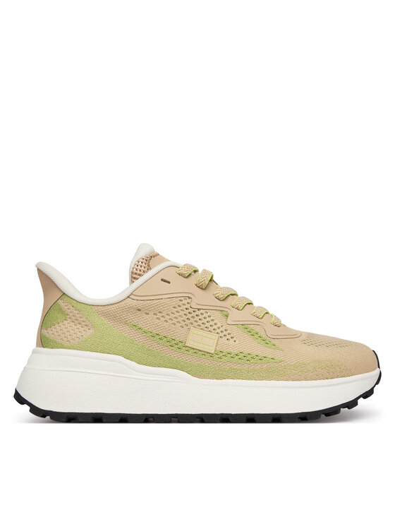 Tommy Jeans Sneakers Tjw Sporty Knit Runner EN02962 Alb