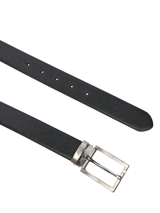 Emporio Armani Emporio Armani Pánsky opasok Y4S498 YLP4E 81519 Čierna