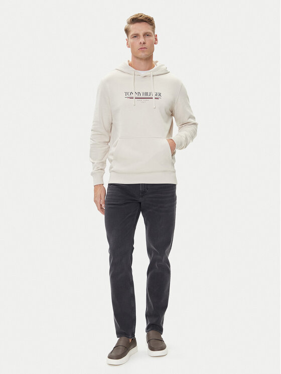 Tommy Hilfiger Tommy Hilfiger Jeansy Denton MW0MW39663 Czarny Straight Fit