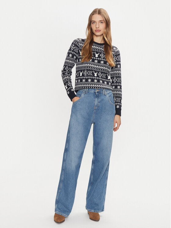 ONLY ONLY Sweater Xmas Winter 15327601 Sötétkék Regular Fit