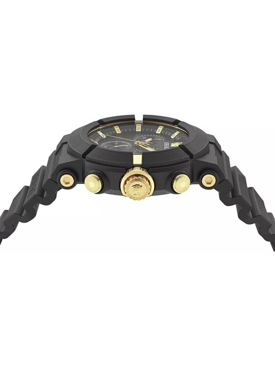 Versace Versace Zegarek VE0L00125 Czarny