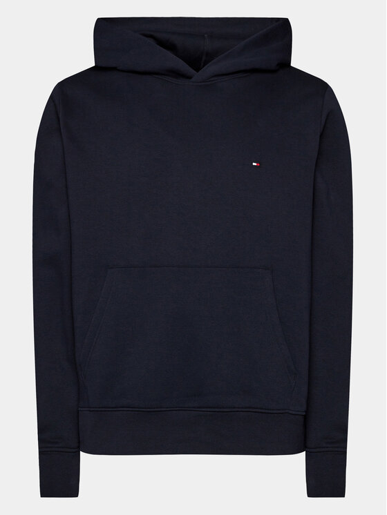 Tommy Hilfiger Tommy Hilfiger Majica dugih rukava Flag Logo MW0MW34266 Tamnoplava Regular Fit