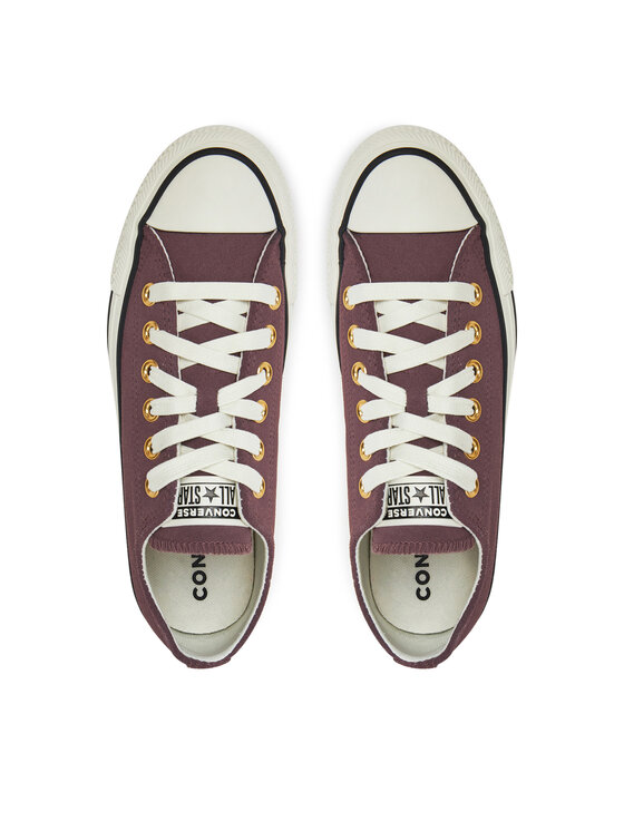 Converse Converse Trampki Chuck Taylor All Star Leather A13815C Brązowy