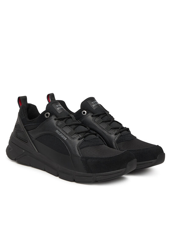 Tommy Hilfiger Tommy Hilfiger Сникърси Modern Comfort Run Outdoor FM0FM05639 Черен
