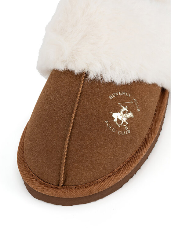 Beverly Hills Polo Club Beverly Hills Polo Club Παντόφλες Σπιτιού WFA3417-1 Καφέ