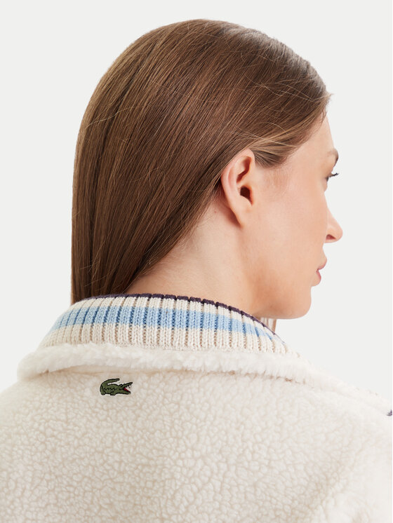 Lacoste Lacoste Polár kabát SF5266 Sötétkék Oversize