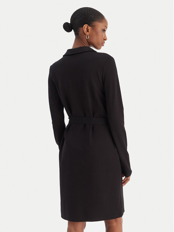 Liu Jo Liu Jo Повсякденна сукня TF5224 JS182 Чорний Regular Fit