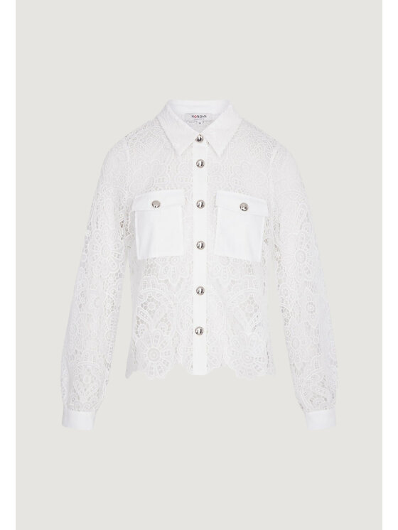 Morgan De Toi Morgan De Toi Blusa 251-CIVI Bianco Casual Fit