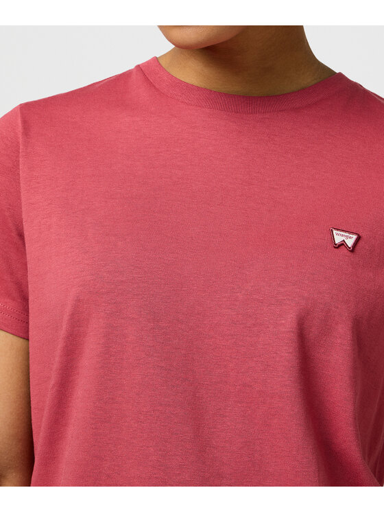 Wrangler Wrangler T-shirt 112370739 Rosso Regular Fit