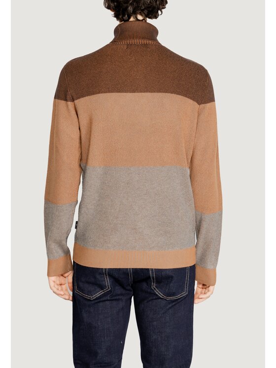 HAMAKI-HO HAMAKI-HO Maglione MI3108H Marrone Regular Fit