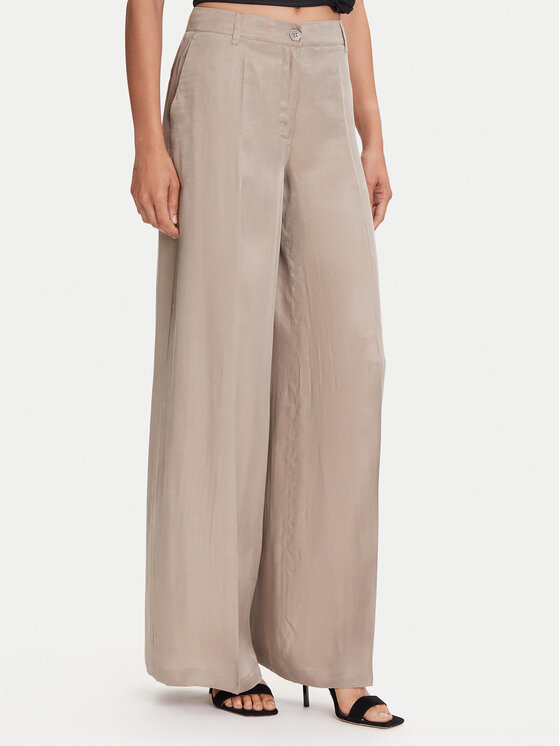 Guess Guess Hlače iz tkanine W5YB02 WH5N2 Bež Regular Fit