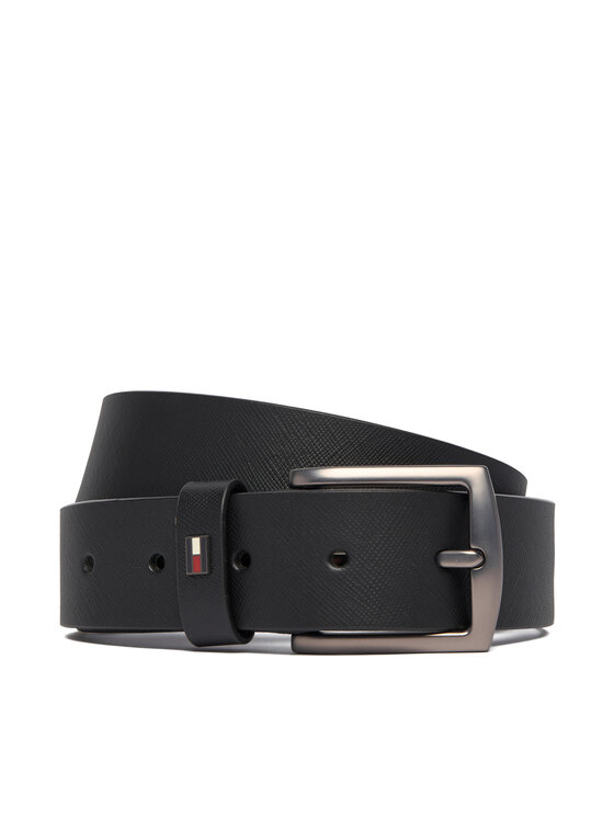 Tommy Hilfiger Tommy Hilfiger Curea pentru Bărbați Denton Adj 3.5 AM0AM14066 Negru