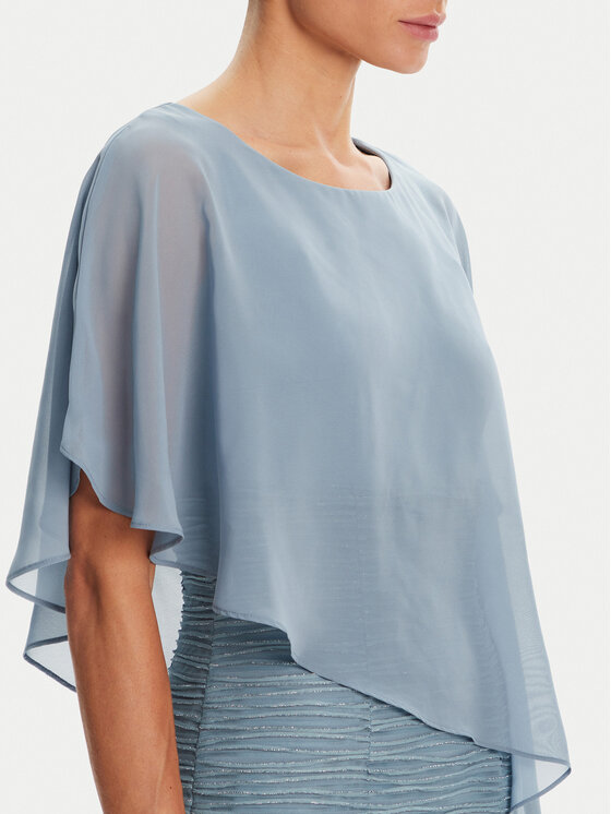 Swing Swing Rochie cocktail 50004700 Albastru celest Regular Fit