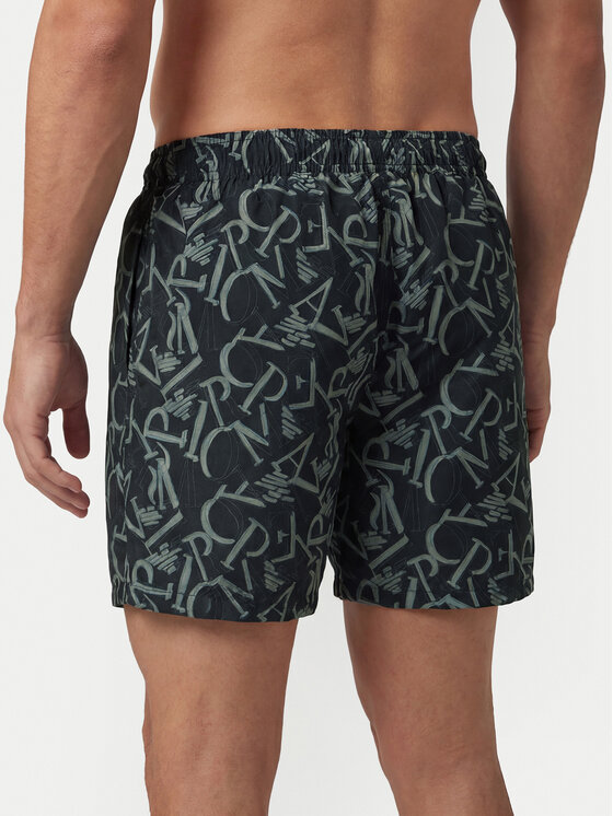 Emporio Armani Emporio Armani Szorty kąpielowe EM000583 AF20440 FC099 Czarny