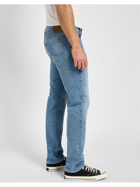 Lee Lee Jeansy Daren Zip Fly Niebieski Regular Fit