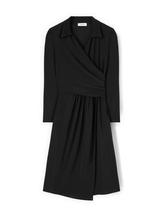 Motivi Motivi Vestito 7005W001534N033 Nero Flare Fit