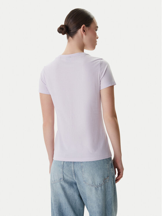 BOSS BOSS T-shirt Elove 50554696 Ljubičasta Slim Fit