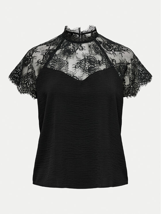 JDY JDY Bluse Lion 15335458 Schwarz Regular Fit