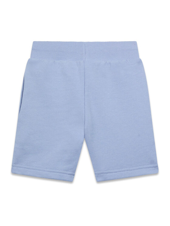 Guess Guess Medžiaginiai šortai N6RD02 KAD74 Žydra Regular Fit