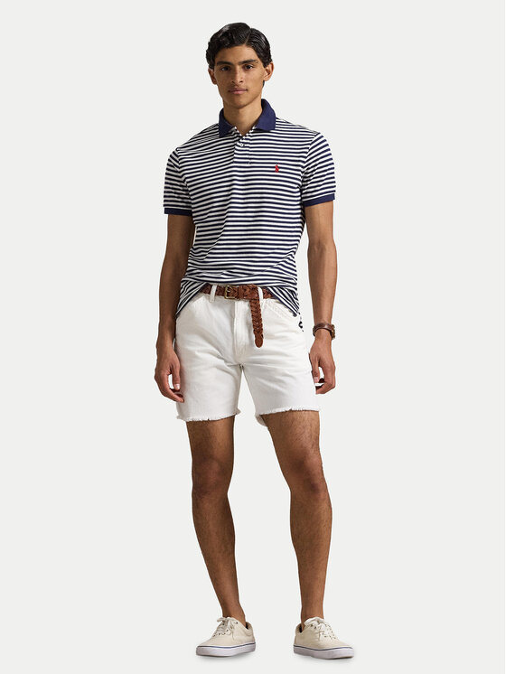 Polo Ralph Lauren Polo Ralph Lauren Polokošile 710956682001 Tmavomodrá Custom Slim Fit