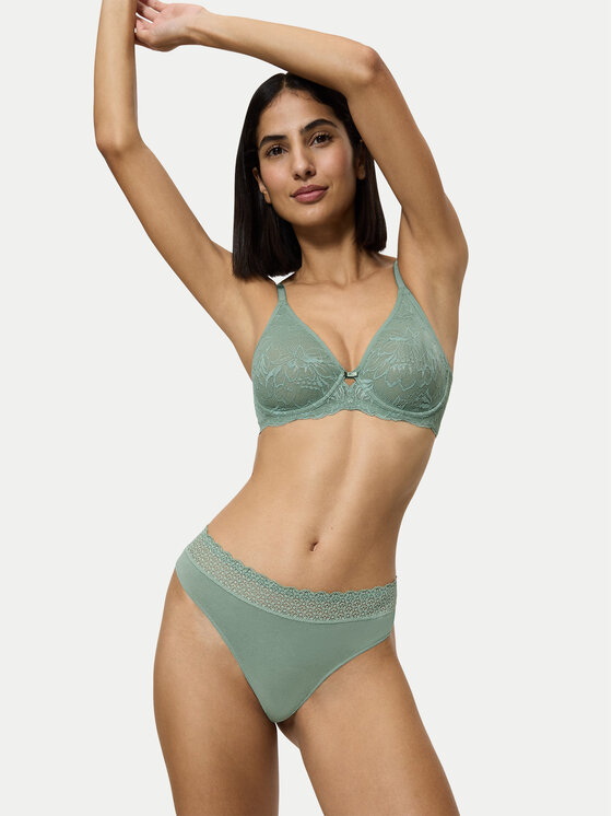 Triumph Triumph Stringtanga Feel Of Modal 10219764 Grün