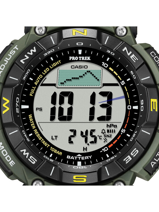 Casio Casio Zegarek PRG-340-3ER Szary