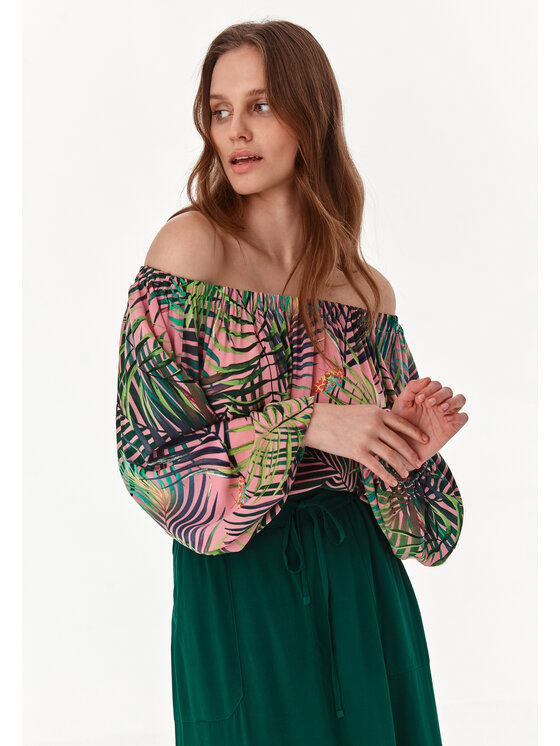 TATUUM TATUUM Halenka INDONEZJA Barevná Loose Fit