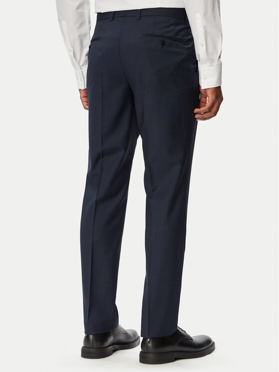 BOSS BOSS Костюм H-Huge 50569798 Тъмносин Slim Fit