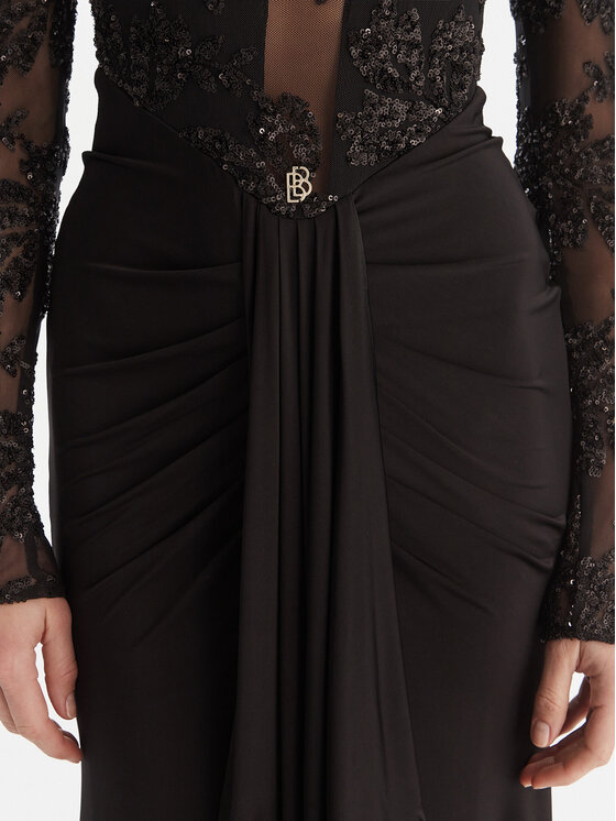 Babylon Babylon Официална рокля S00840 Черен Regular Fit