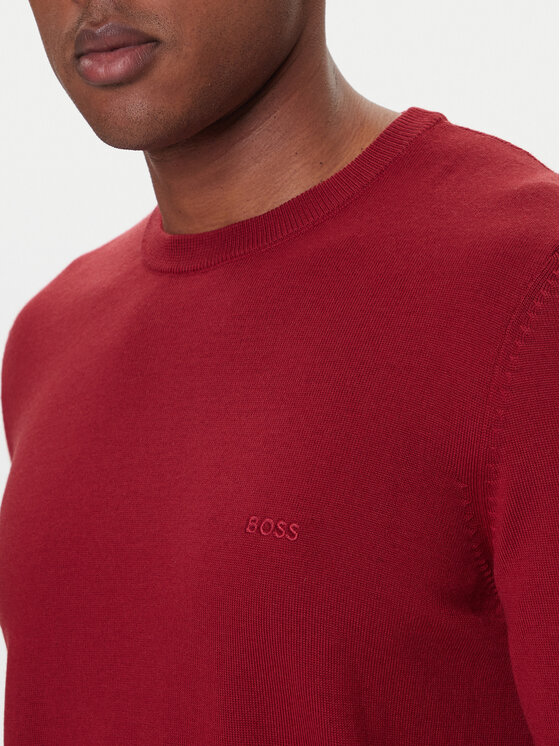BOSS BOSS Пуловер Botto-L 50476364 Червен Regular Fit