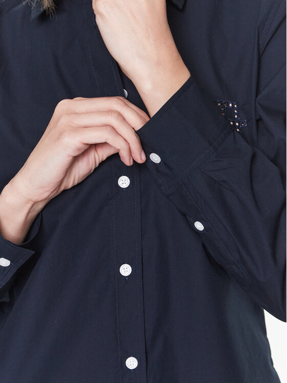 Tommy Hilfiger Tommy Hilfiger Πουκάμισο WW0WW38615 Σκούρο μπλε Regular Fit