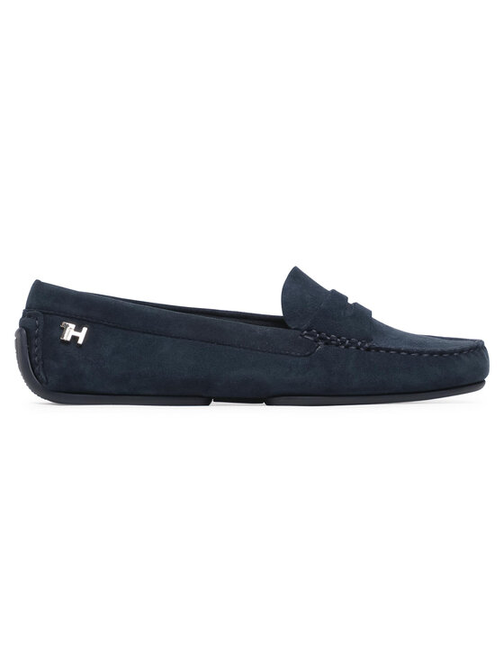 Tommy Hilfiger Tommy Hilfiger Мокасини Essential Moccasin FW0FW05638 Cиній