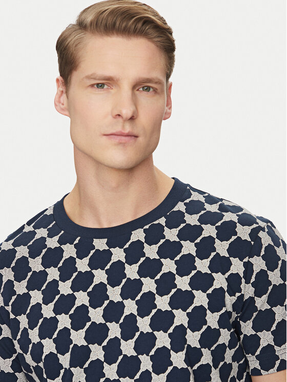 JOOP! JOOP! T-Shirt 17 JJ-06Brian 10018925 30044675 Granatowy Regular Fit