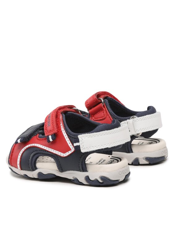 Geox Geox Sandały B Sandal Flaffee Boy B3559A 08515 C7217 M Czerwony