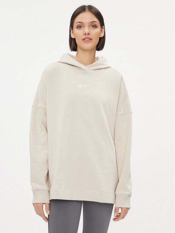 Reebok Mikina Maternity IM4058 Béžová Regular Fit