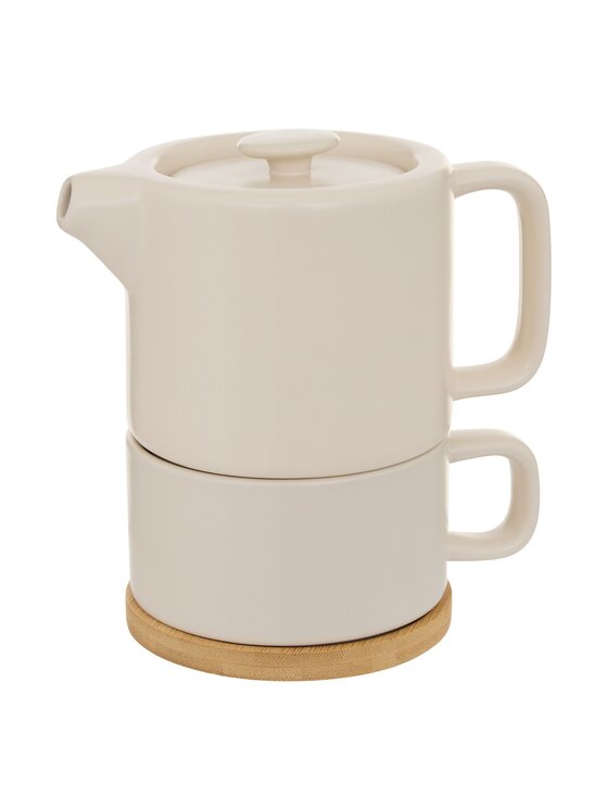 MIAhome MIAhome Dzbanek ceramiczny do herbaty 700 ml JARRA-2 Beżowy