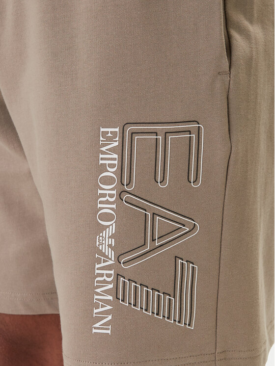 EA7 Emporio Armani EA7 Emporio Armani Szorty sportowe 7M001315 AF13512 Beżowy Regular Fit