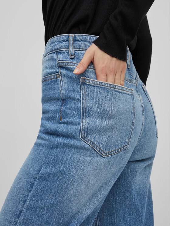 Vila Vila Jeans Kelly 14084730 Blau Straight Fit