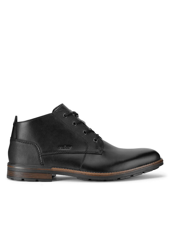 Rieker Rieker Schnürschuhe B1322-00 Schwarz