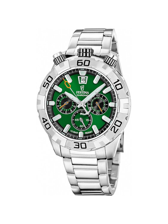 Festina Festina Zegarek F20743-2 Srebrny