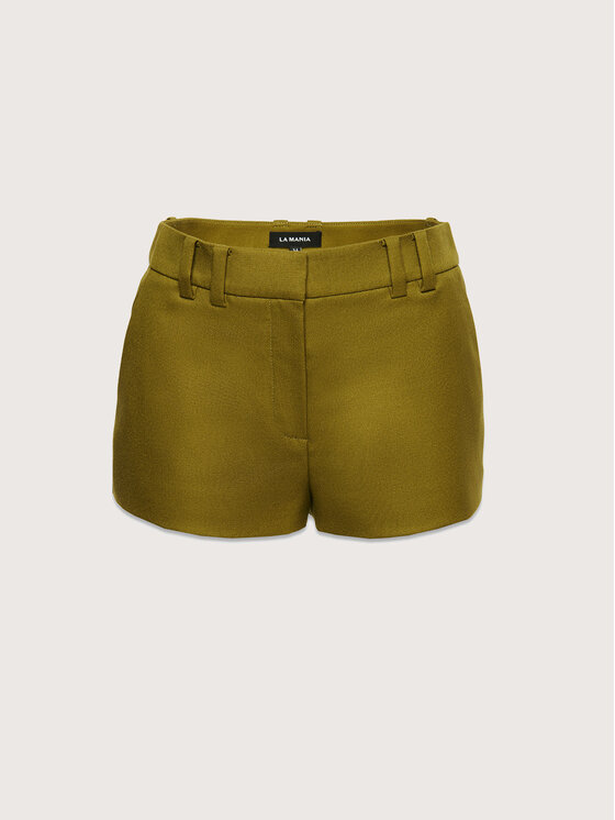 La Mania La Mania Szorty MINNY Zielony Classic Fit