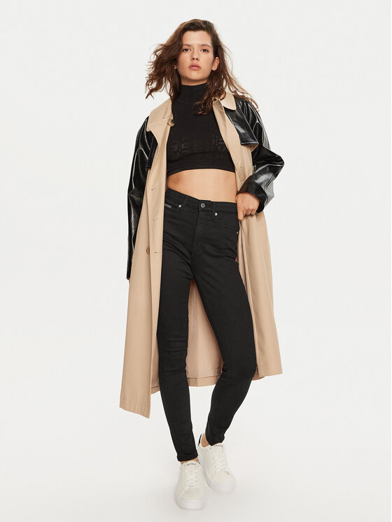 Calvin Klein Jeans Calvin Klein Jeans Jeans hlače J20J224013 Siva Skinny Fit