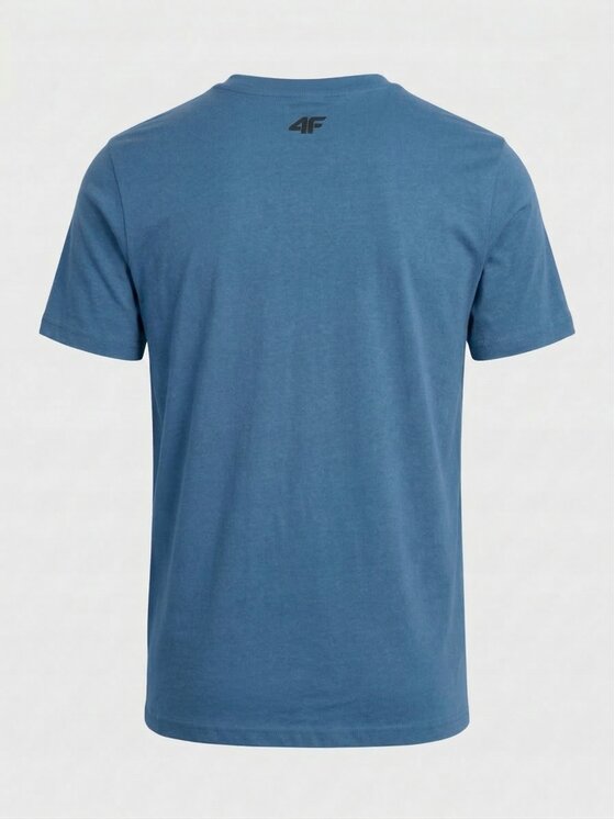 4F 4F T-Shirt Z-TTSHM3947-3-F Biały Regular Fit