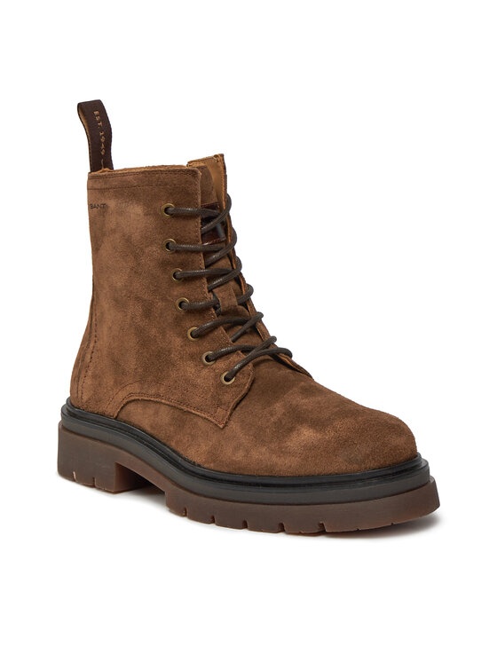 Gant Gant Gležnjarji Ramzee Mid Lace Boot 27683423 Rjava